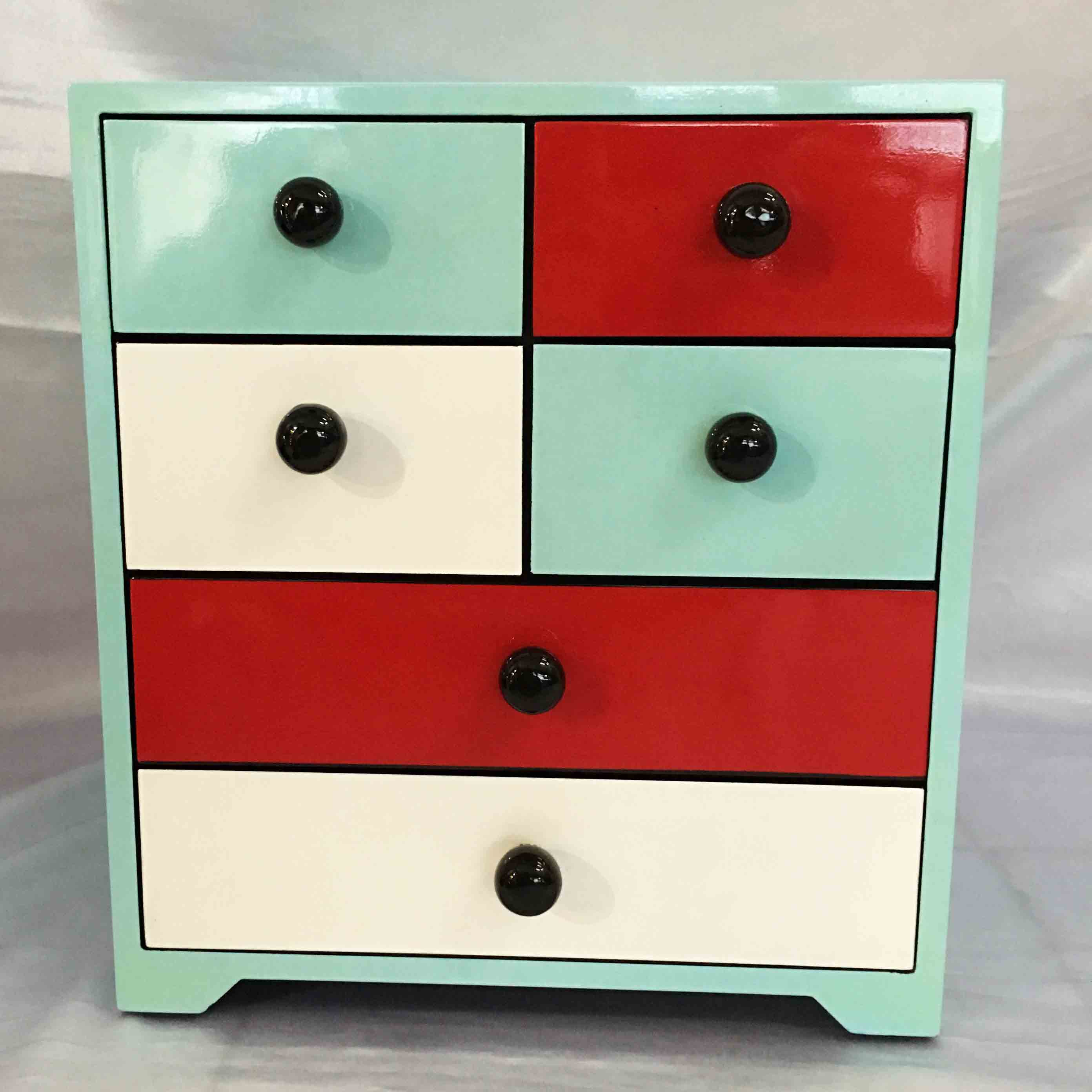6 DRAWERS CABINET